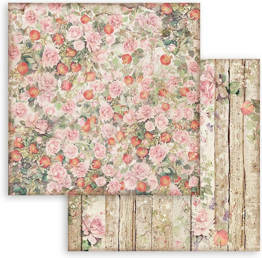 Stamperia Maxi Background Casa Granada Scrapbooking 190gr/m² 10 Blätter 10Stück