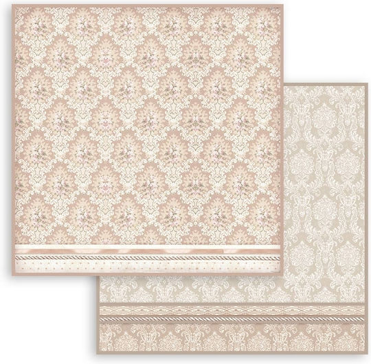 Stamperia Maxi Background You and Me Leaf Scrapbooking 190gr/m² 10 pcs