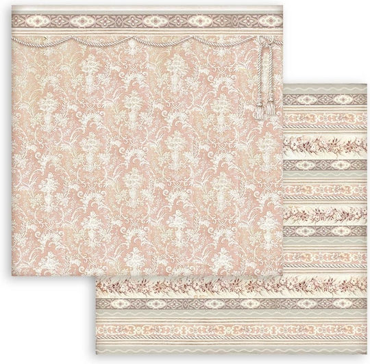 Stamperia Maxi Background You and Me Leaf Scrapbooking 190gr/m² 10 pcs