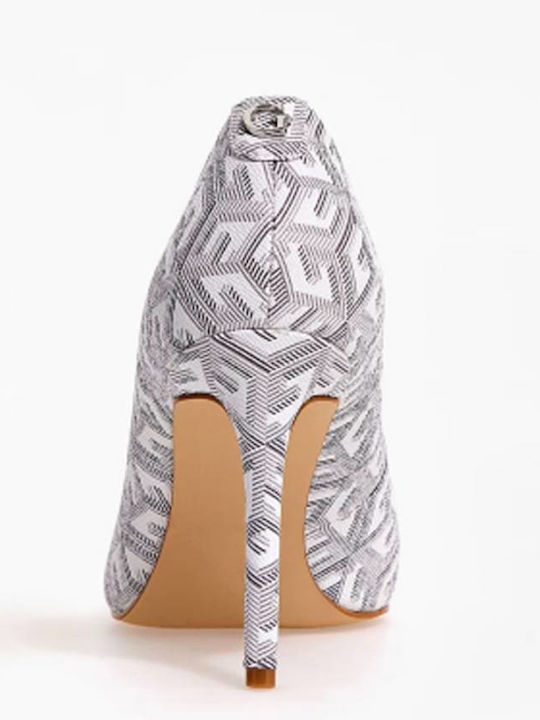 Leather Pointed Toe Stiletto White High Heels Piera8