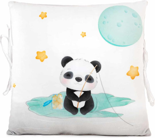 Amek Toys Panda Crib Bumpers Classic Inside Gray 30x180cm