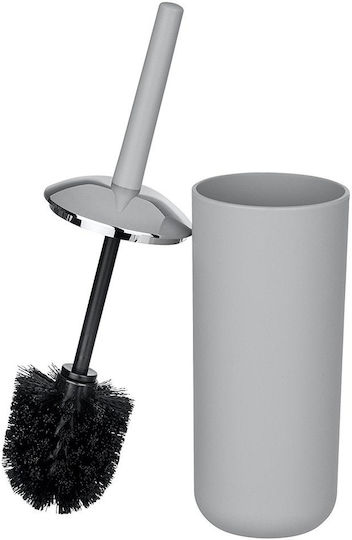 Wenko Brasil 222481121 Metallic Toilet Brush Gray