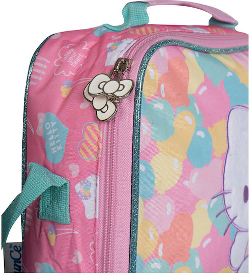 Sunce Hello Kitty Σχολικό Τσαντάκι Φαγητού Ώμου Πολύχρωμο Hello Kitty