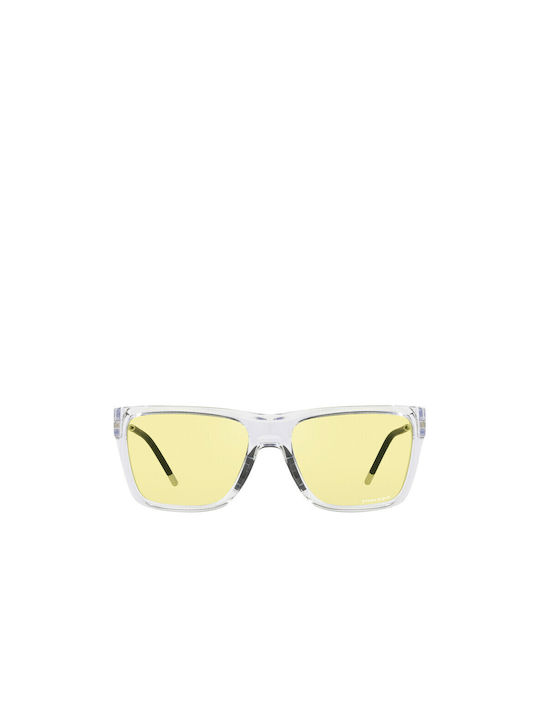 Oakley Nxtlvl Sunglasses with White Acetate Frame and Yellow Lenses OO9249-02