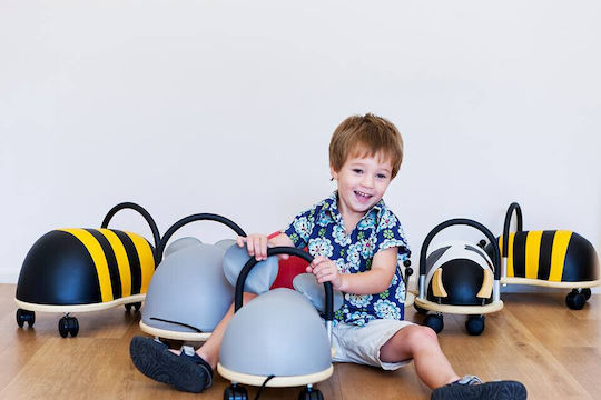 Wheelybug Animal Walker Cow Small Ζωάκι Ride On για 12+ μηνών Λευκό