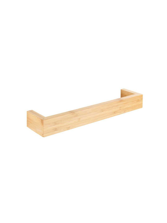 Wenko 24741100 Schiene Badezimmer Einzel Wandmontage Schrauben ​40x5cm Braun