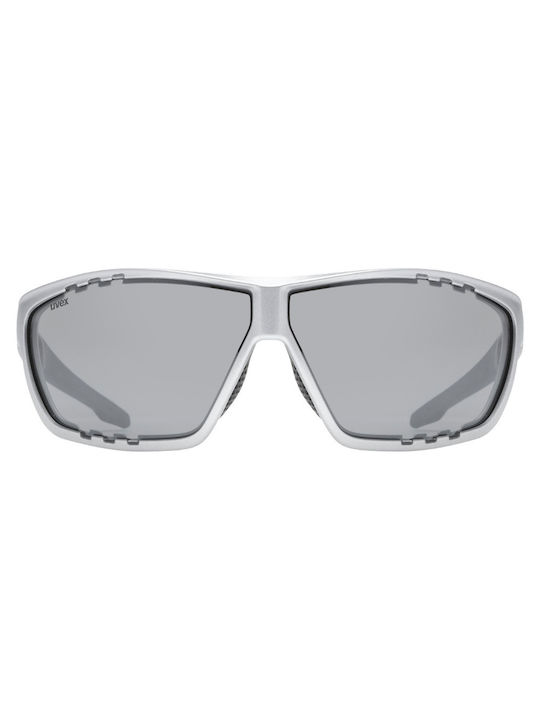 Uvex Sportstyle 706 Men's Sunglasses with Silver Plastic Frame S5320064316