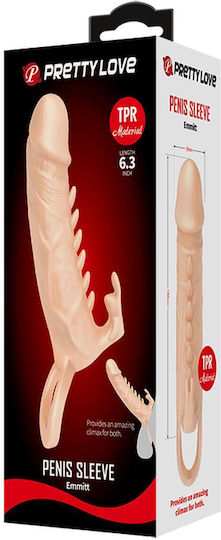 Pretty Love Emmitt Προέκταση Πέους Penis Sleeve Skin 16cm