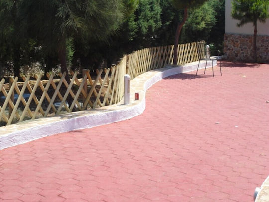 Showood Ξύλινος Φράχτης σε Μπεζ Χρώμα 1x2.5m