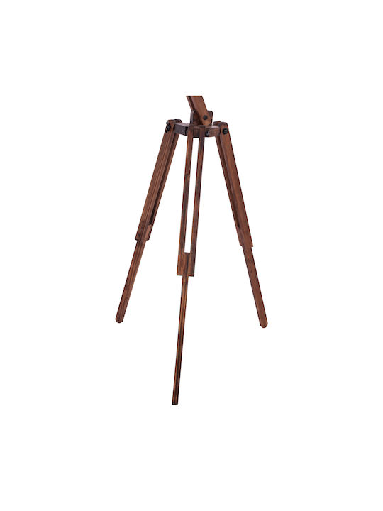 HomeMarkt Crane Floor Lamp H170xW54cm. with Socket for Bulb E27 Beige