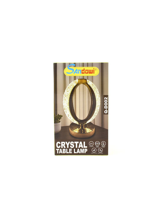 Andowl Διακοσμητικό Φωτιστικό Qd002 LED Ψυχρό Λευκό 10x20.5εκ.