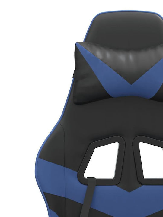 vidaXL 349543 Artificial Leather Gaming Chair Black / Blue