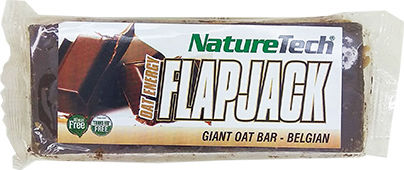 NatureTech Oat Bars with Belgian Chocolate Bar Oat / Energy / Flapjack (1x100gr) 100gr