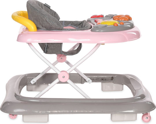 Lorelli My Buggy Bubblegum Baby Walker for 6+ Months Pink