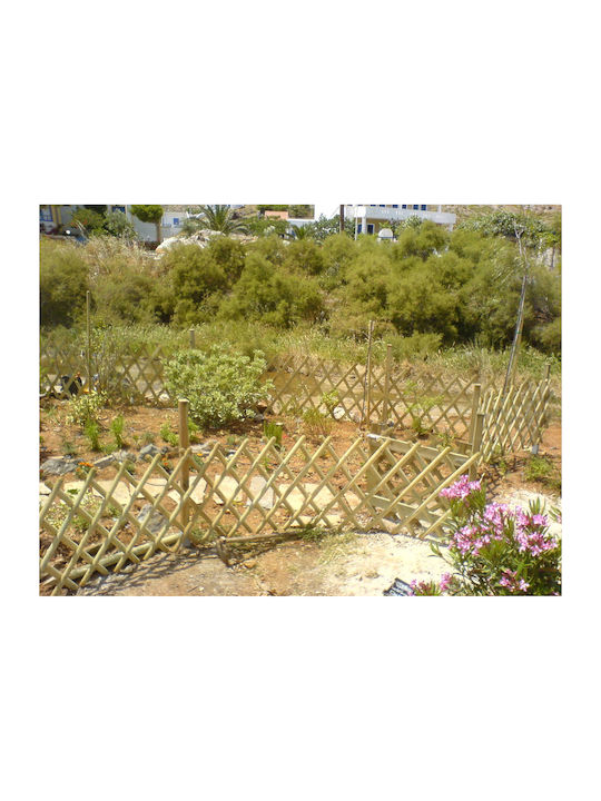 Wood Foldable Trellis Beige 100x100cm