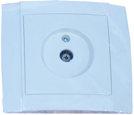 TV-Buchse Terminal in Weiß Farbe PS-110599
