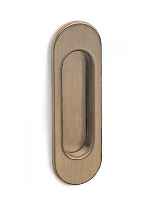 Conset Όρο Ματ Recessed Door Flush Handle C165 125mm