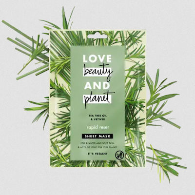 Love Beauty and Planet Tea Tree Oil & Vetiver Rapid Reset 21ml