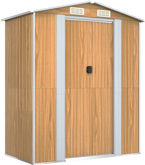 Depozit Metalic De Grădină Galvanizat 1.92x1.08x2.23m