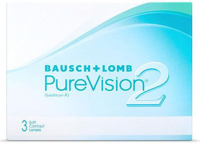 Bausch & Lomb PureVision 2HD 3 Μηνιαίοι Φακοί Επαφής Σιλικόνης Υδρογέλης