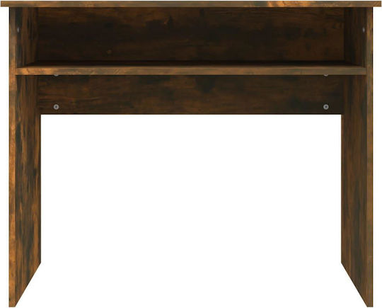 Γραφείο Ξύλινο Καφέ 90x50x74εκ.