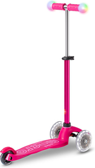 Micro Kids Scooter Foldable Mini2grow 3-Wheel with Seat for 12 Months Fuchsia