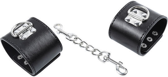 Dream Love Ohmama Fetish Wrist Restraints Snap Fasten Χειροπέδες σε Μαύρο Χρώμα