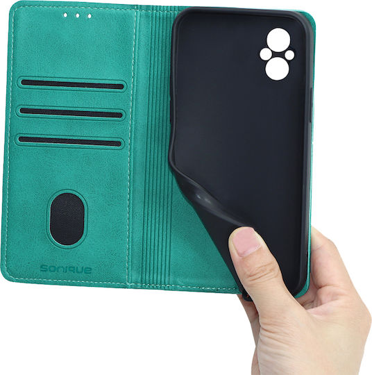 Sonique Vintage Wallet Δερματίνης Βεραμάν (Poco M5)