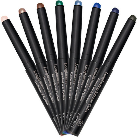 Dermacol Langlebiger Intensiver Farb Lidschatten & Eyeliner Stick mit Rosa Farbe 1.6gr