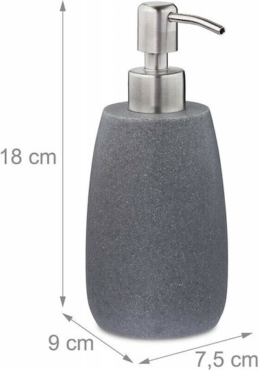 Relaxdays Dispenser Ceramică Grey 300ml