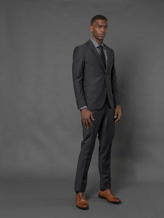 Prince Oliver Men's Suit Anthracite