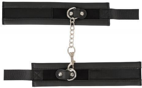 Vegan Fetish Vegan Fetish Handcuffs Handschellen in Schwarz Farbe