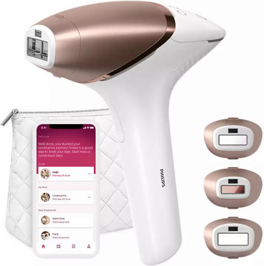Philips Lumea IPL Series 9000 Epilator Set IPL for Face, Body & Bikini BRI955/00