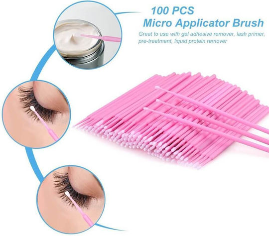 Wimpernaccessoires 1,5mm Bürsten Wimpern 100 Stück