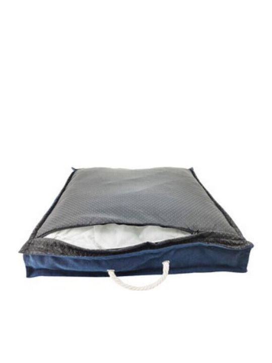 M-Pets Earth Eco Cushion Μαξιλάρι Σκύλου Στρογγυλό Μπλε 68x68εκ.