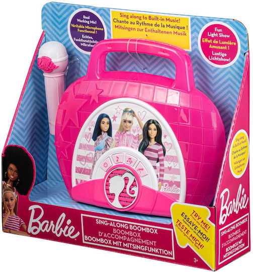 eKids Μικρόφωνο Καραόκε Barbie