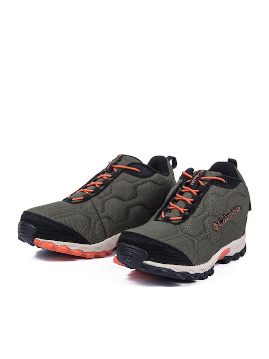 Kids Hiking Shoes Firecamp Waterproof Khaki