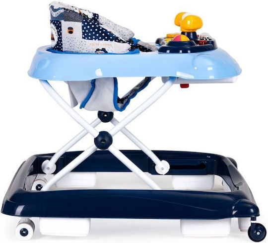 Ecotoys Στράτα mit Musik Blau J-888E