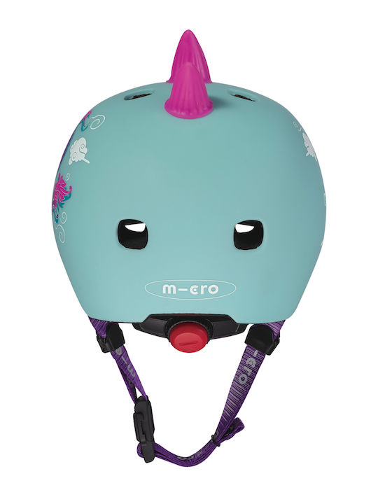 Micro Micro 3D Dragon Kids' Helmet for City Bike Green