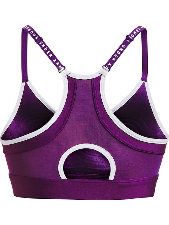 Infinity Covered Low Women's Sports Bra without Padding Purple
