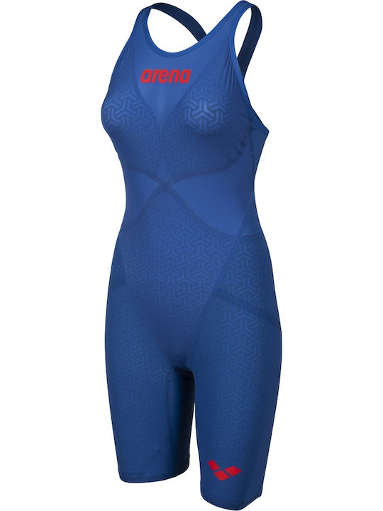 Arena 003663-730 Renn-Ein Stück Badeanzug Schwimmen Blau