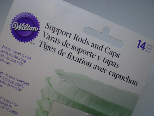 Wilton Suporturi pentru tort Plastic 30x14cm 022.03.120 14pcs