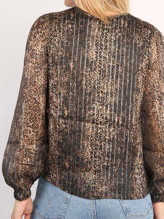 Vero Moda Μπλούζα Καφέ