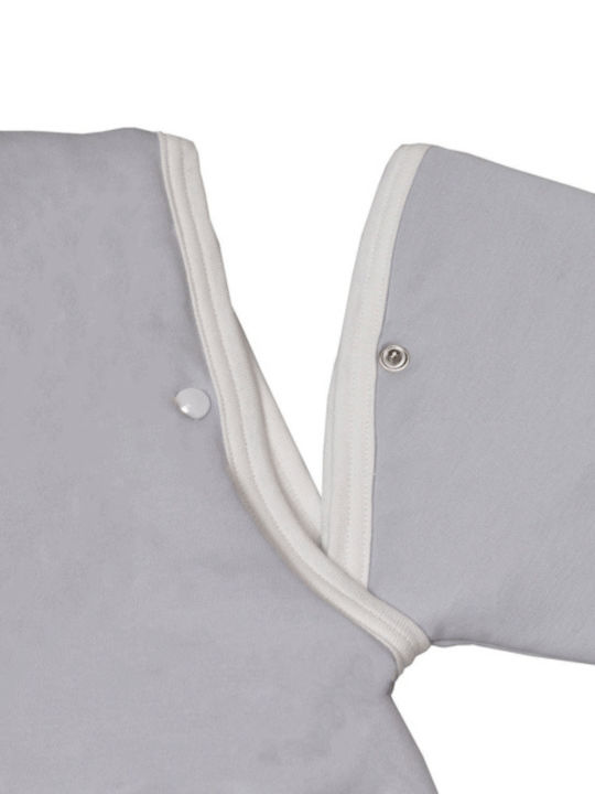 Tender Autumn Sleeping Bag with Feet Little Man 2.5 Tog Gray with Detachable Sleeves