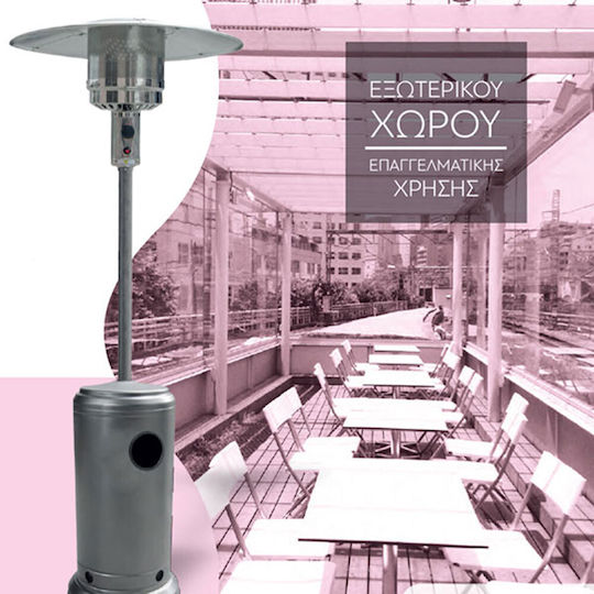 Eurolamp Gasheizgerät Pilz mit Leistung 13kW