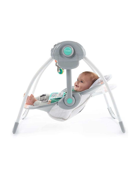 Bright Starts Electric Relax pentru Bebeluși Leagăn Whimsical Wild Multicolor pentru Copil până la 9kg