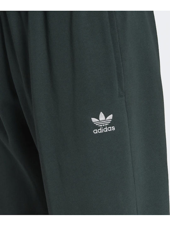 Rekive Placed Graphic Football Sweatpants with Elastic Green