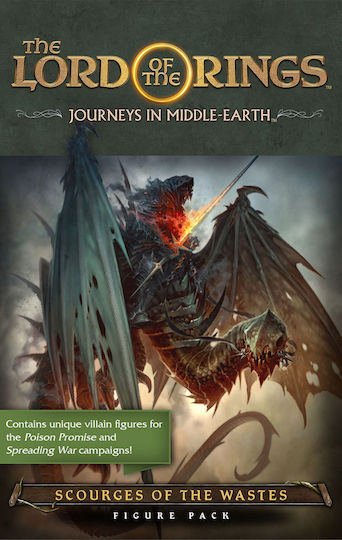 Game Expansion The Lord of the Rings: Journeys in Middle-Earth - Scourges of the Wastes for 1-5 Players 14+ Years Old JME10 (EN) Fantasy Flight