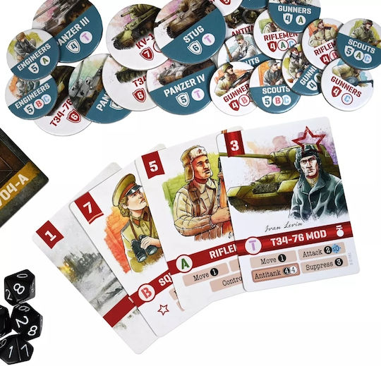 Настолна игра Undaunted: Stalingrad за 2 играчи 14+ години (EN) Osprey Publishing