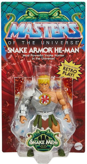Action Figure Snake Armor He-Man Masters of the Universe for 6+ years old Years 14cm.